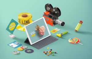 Header Mockups Images PSD