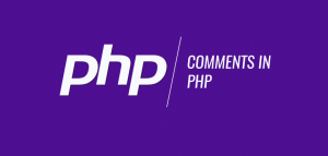 How to write comments in PHP
