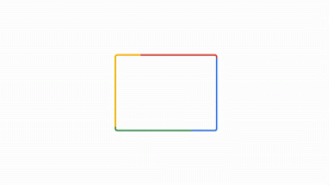 Rainbow rotating border in HTML and CSS
