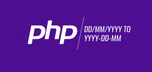 How to Change Date from dd/mm/yyyy to yyyy-dd-mm in PHP