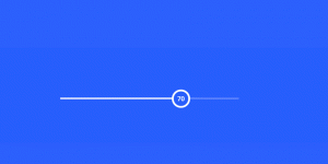 Cartoon Inspired Smoke Range Slider