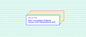 Rainbow Shadow Grid Animation On Hover