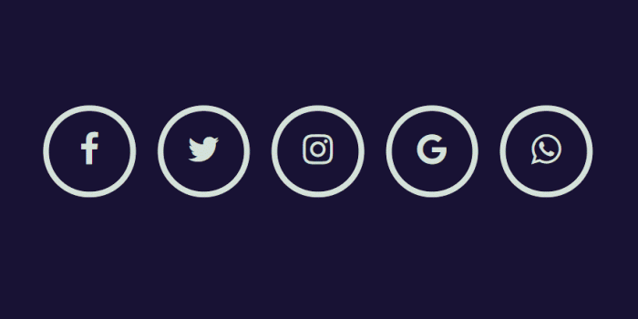 8-Bit Social Icons And Buttons - Gpkumar.com