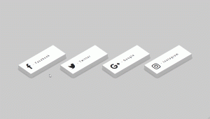 TOP 19 CSS Social Media Icons