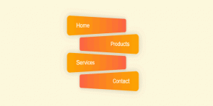 Angled Gradient Button Hover Effect In Pure CSS