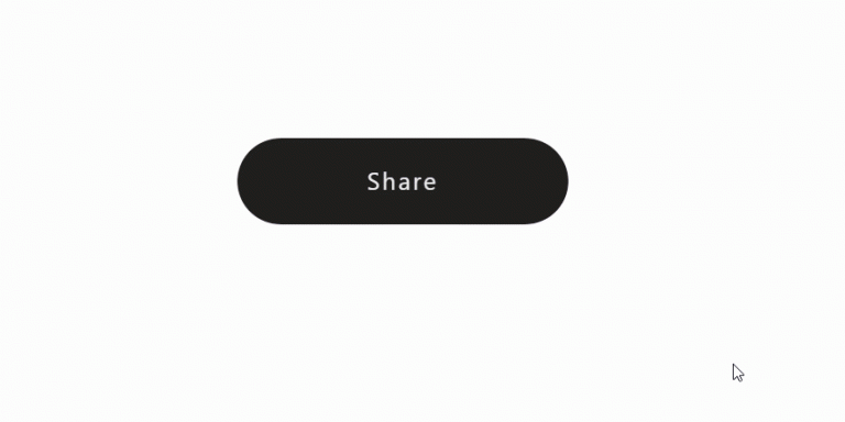 Button Hover Slide To Reveal Social Icons