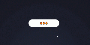 CSS Only Flaming Button