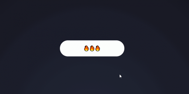 CSS Only Flaming Button