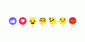 Pure CSS Facebook Emoji Reactions