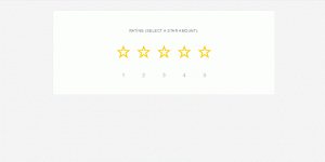 Five Star Rating System For Emails
