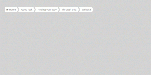 Arrow Style Breadcrumb Navigation
