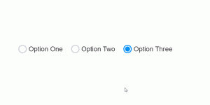 Clockwise Circle Fill Animation For Radio Button Selection