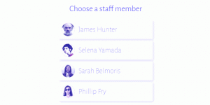 Staff Appointment Booking Form