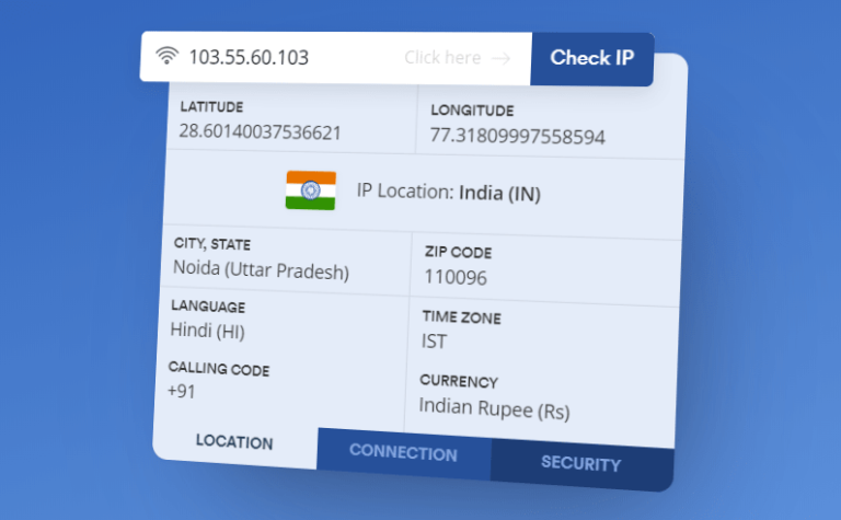 PHP – Getting the location from an IP address