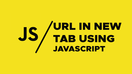 How to Open URL in New Tab using JavaScript - Gpkumar.com